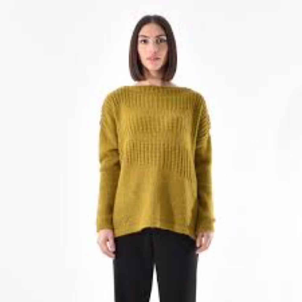Ozai N Ku Wool Mohair Blend Sweater Size 2 or US L/XL